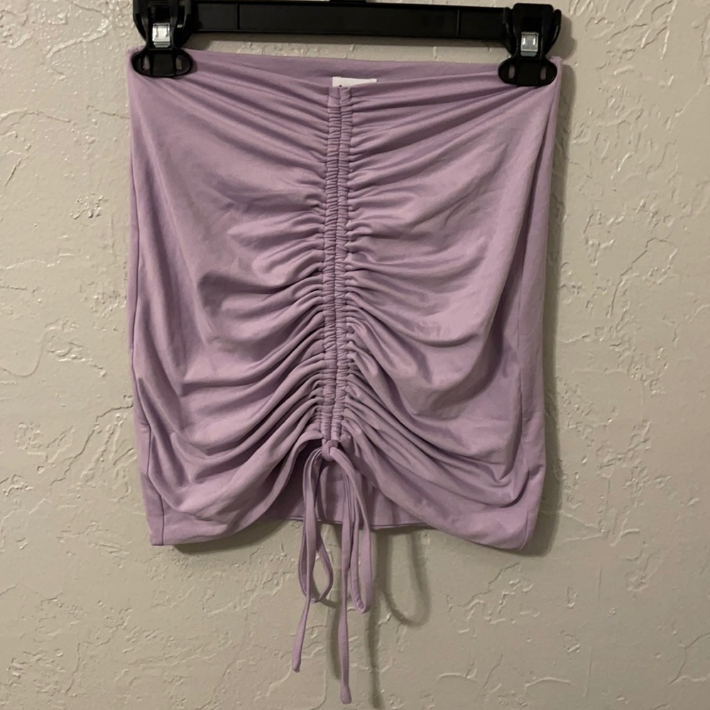 Purple Mini Skirt